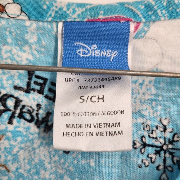 Disney Frozen Olaf Scrubs Top - Women's Size Small - Picture 4 of 4